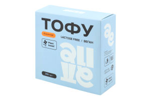 Тофу №09 Класичний Alive к/у 200г