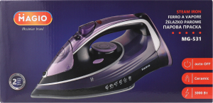 Праска 3000Вт кераміка вертикальне відпарювання антикрапля MG-531 Меджіо