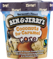 Ben & Jerry's Ice Cream Coconuts for Caramel Core