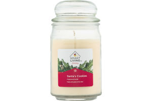 Smart Living Holiday Fragranced Candle Santa's Cookies