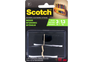 Scotch Fasteners Indoor Black