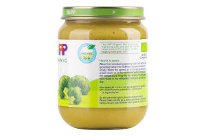Пюре овощное для детей от 4мес Брокколи Organic Hipp с/б 125г