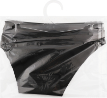 Труси-бікіні жіночі чорні 80%ПА 20%еластан р.M/L/XL CH0495 Коттон Хілл