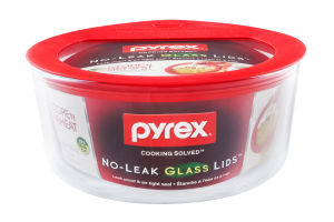 Pyrex Store 'N Reheat Glass Container with Lid 4 Cup