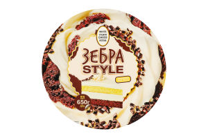 Торт бисквитный Зебра Style ТОВ Бріошь п/у 650г