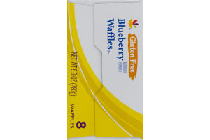 Ahold Gluten Free Blueberry Waffles - 8 CT