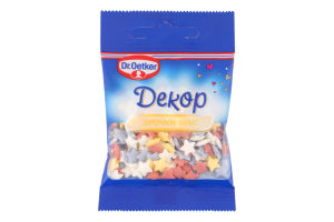 Посыпка сахарная декоративная Звездочки микс Dr.Oetker м/у 10г