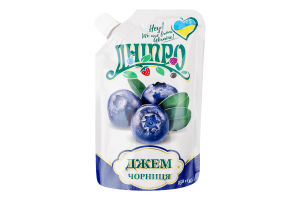Джем Чорниця 250г д/п Дніпро