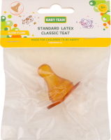 Соска латексна класична Baby Team арт 2300