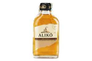 Бренди 100мл 40% 3 звезды VS Aliko C&W бут