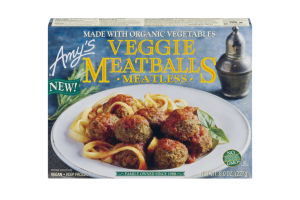 Amy's Veggie Meatballs Meatless