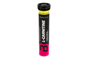 Добавка диетическая шипучая таблетка со вкусом лимона и лайма L-сarnitine BioTechUSA 20шт