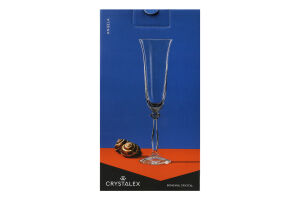 Келих д/шампанського Анжела 190мл Богемія