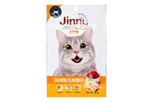 Ласощі д/котів Палички з смаком лосося 35г Jinny