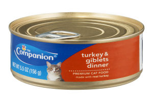 Companion Cat Food Turkey & Giblets Dinner