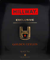 Чай чорний байховий дрібний Golden Ceylon Exclusive Hillway в/с к/у 100х2г