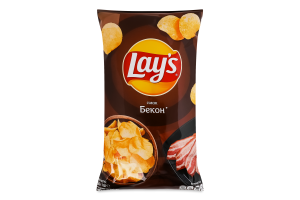 Чипсы картофельные Бекон Lay's м/у 120г