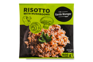 Ризотто глубокой заморозки с грибами Garde Manger м/у 400г