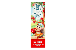 Конфеты фруктовые натуральные Вишня Jay&Joy к/у 32г