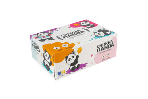 Серветки паперові 2-х шарові 190х155мм Сніжна Панда 70шт