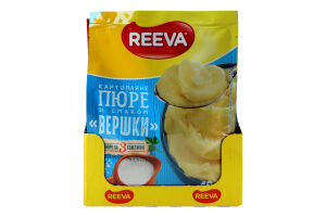 Пюре картофельное быстрого приготовления Сливки Reeva м/у 40г