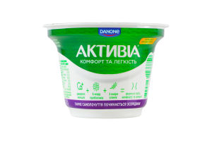 Біфідойогурт 2.2% з біфідобактеріями Actiregularis з наповнювачем Ягоди-злаки Активіа ст 180г