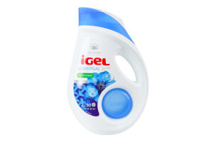 Гель для стирки цветных и белых тканей Gentle power Universal Igel 2л