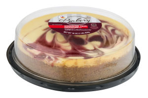 Ahold Bakery Strawberry Swirl Cheesecake
