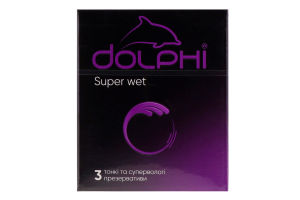 Презервативи Супер Вет 3шт Долфі