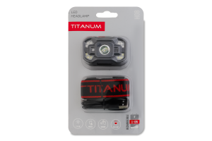 Фонарик налобный светодиодный аккумуляторный 110lm 7700K/8500K №TLF-H08 Titanum 1шт