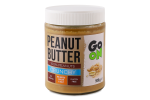 Паста арахисовая с измельченным арахисом Crunchy Go On Nutrition с/б 500г