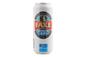 Пиво Faxe Free светлое безалкогольное ж/б