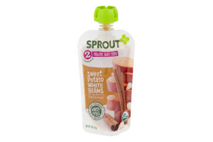 Sprout Organic Baby Food Sweet Potato & White Beans