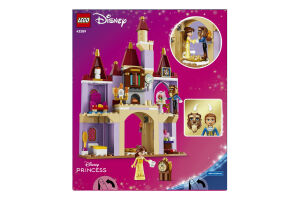 Конструктор для детей от 5лет №43289 Belle&the beast's enchanted castle Disney Lego 254эл