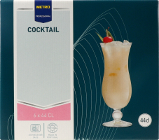 Стакан для коктейля 440мл №392700042 Cocktail Metro Professional 6шт