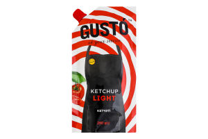Кетчуп Light Gusto д/п 250г