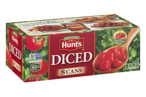 Hunt's Tomatoes Diced - 8 CT