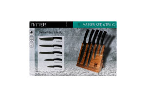 Набір ножів Ritter на підставці 5пр 29-305-025