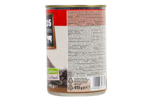 Корм д/котів з смаком яловичини 415г ж/б Кетос