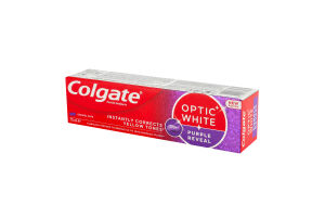 Паста зубная Фиолетовый отбеливающий эффект Optic White Colgate 75мл