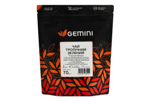 Чай зелений Тропічний Gemini д/п 70г