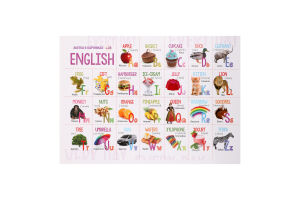 Журнал Алфавит в картинках Diana plus 1шт в ассорт