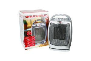 Тепловентилятор керамічний PTC905A 750/1500Вт Grunhelm