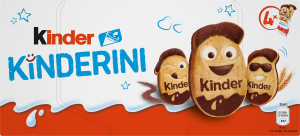 Печиво хрустке з какао-молочним декором Kinderini Kinder к/у 4х25г