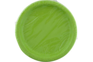 Smart Living Collection Lunch Plates Fresh Lime - 24 CT