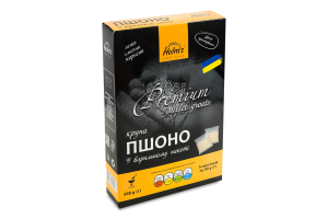 Крупа пшено шлифованная в варочном пакете Premium Holm's в/с к/у 5х80г