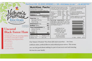 Nature's Promise Uncured Black Forest Ham