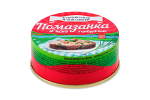 Помазанка м"ясна з цибулькою 100г Ходорівський МК