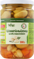 Гриби Українська Зірка Шампіньйони 300 г скл. твіст