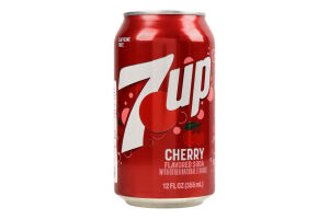 Напій 7UP Cherry безалкогольний газований з/б
